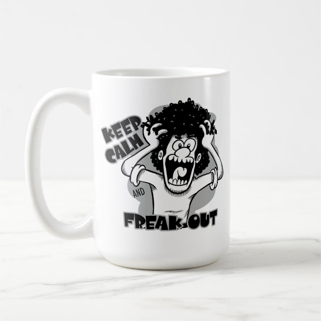 Mug Caneca Freak Out (Gauche)