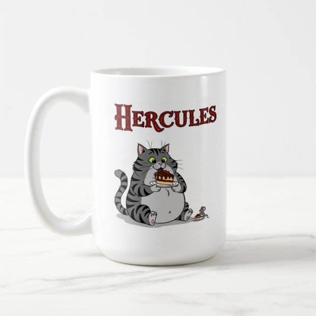 Mug Caneca Hercules Bolo e Rato (Gauche)