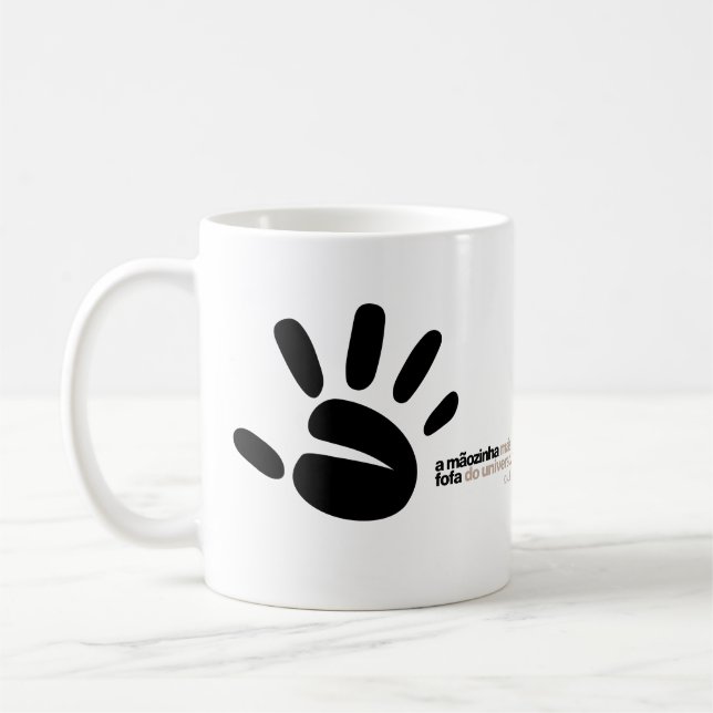 Mug Caneca Mãozinha Síndrome de Down T21 (Gauche)
