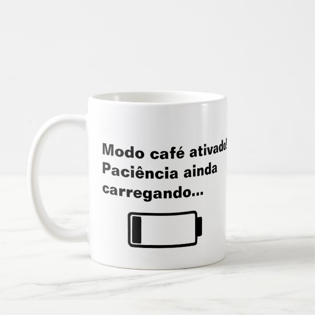 Mug | Caneca Modo Café Ativado. (Gauche)