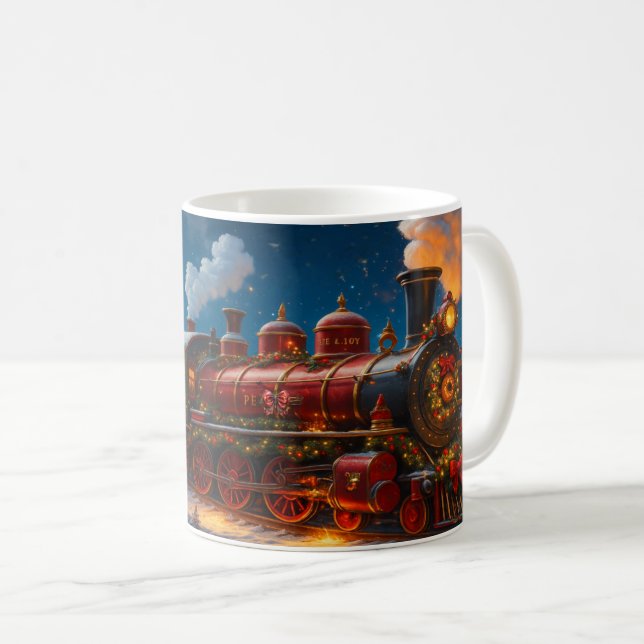 Mug Caneca (Mug) Expresso do Papai Noel (Devant droit)