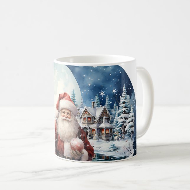 Mug Caneca (Mug) Natal Encantado (Devant droit)