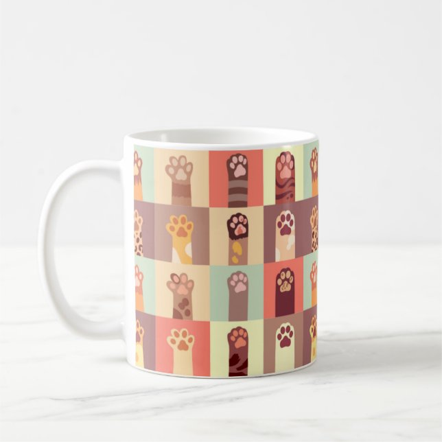 Mug Caneca Pata Gato (Gauche)