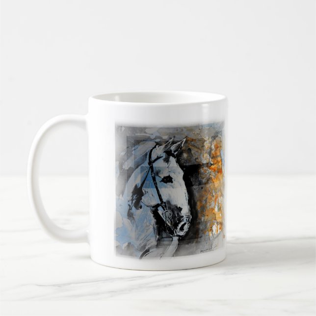 Mug Caneca Pintura de Cavalo (Gauche)