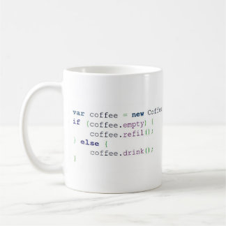 Mug Canette Algorithme Café (Coloriée - 325 ml)