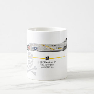 Mug Canette de la chasse F-4B Phantom VF-184 « Jolly