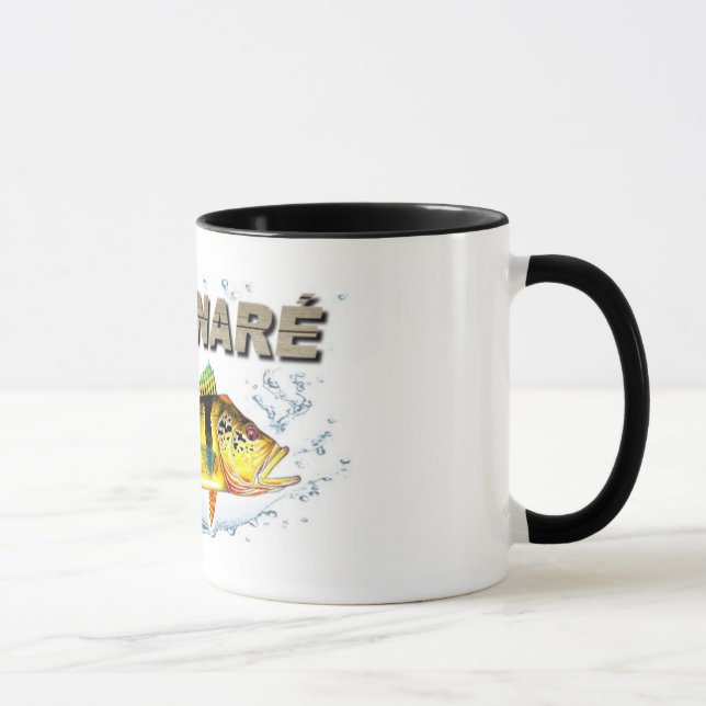 Mug Canette de Pêche - Poisson Tucunaré (Droite)