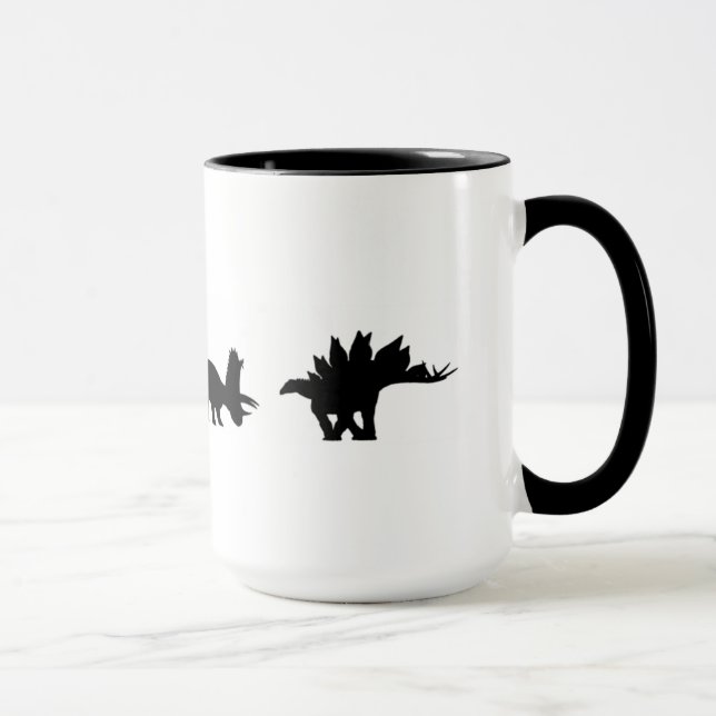 Mug Canette dinosaures (Droite)