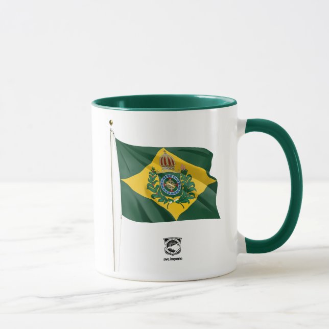 Mug Canette drapeau impérial de l'Oiseau Empire (Droite)