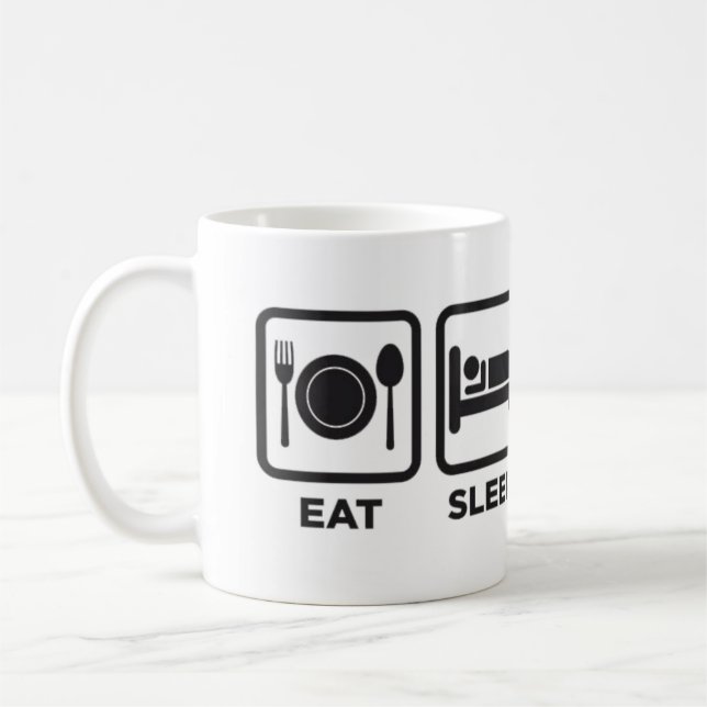 Mug Canette | EAT, SLEEP, FLY, REPEAT (Gauche)