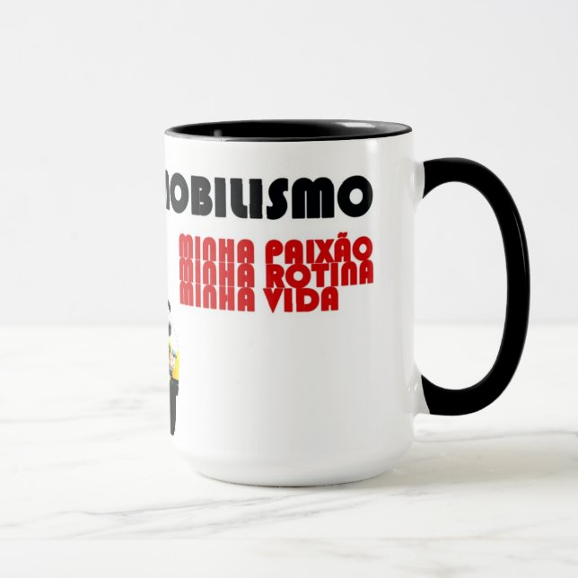 Mug Canette - Fanatiques par automobilisme (Droite)