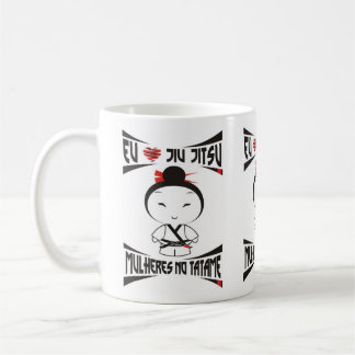 Mug Canette Femmes dans le Tatame - J'aime Jiu Jitsu