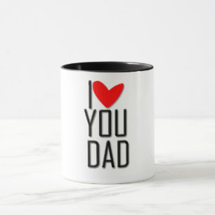 Mug Canette - I love you dad