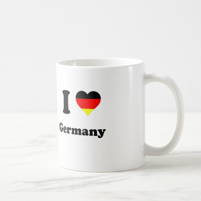 Mug Canette J'AIME l'ALLEMAGNE (Droite)