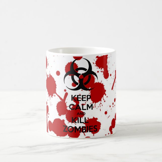 Mug Canette Keep Calm And Kill Zombies (Centre)