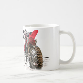 Mug canette moto-cross