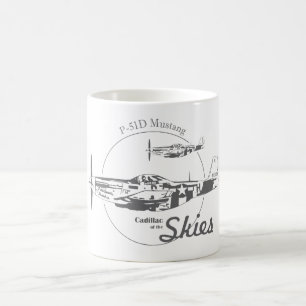 Mug Canette P-51D Mustang USAF WWII