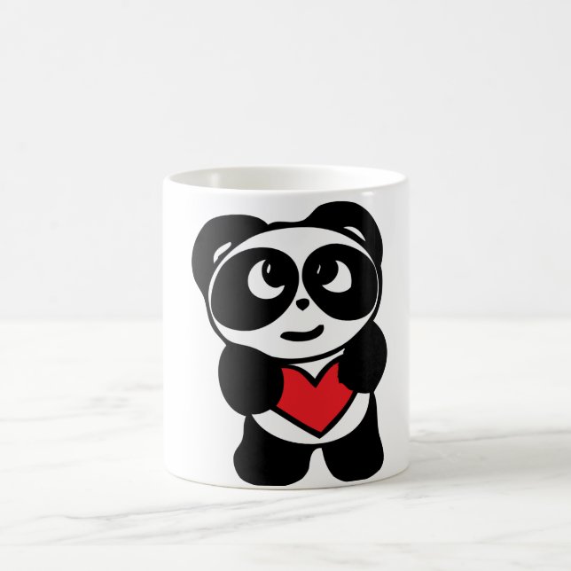 Mug Canette Panda passionné (Centre)