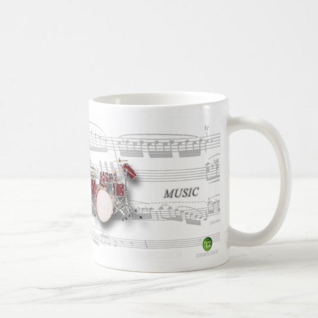 Mug Canette séparation et batterie (Droite)