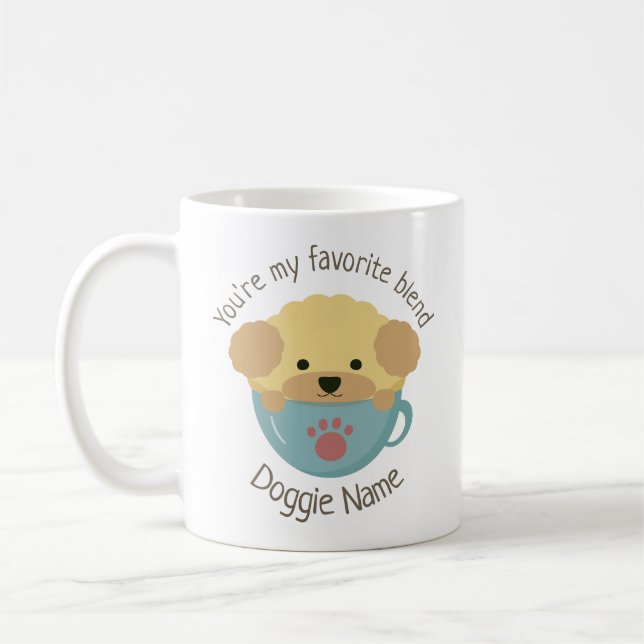 Mug Caniche (Gauche)