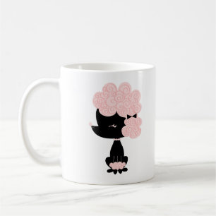 Mug Caniche de Français de bande dessinée