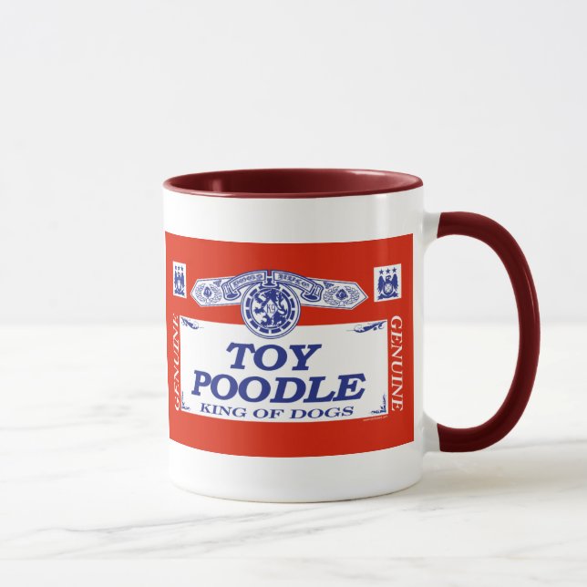 Mug Caniche de jouet (Droite)