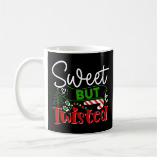 Mug Canne à Sucre de Noël Drôle mais Tordu