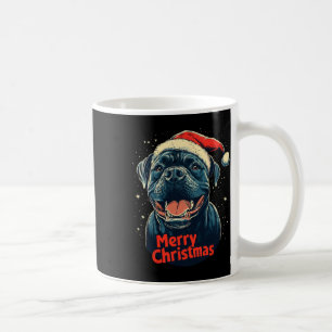 Mug Canne Corso Santa Chapeau Joyeux Noël Noël Noël No