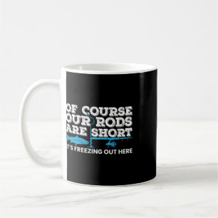 Mug Canne courte pour pêche sur glace en hiver