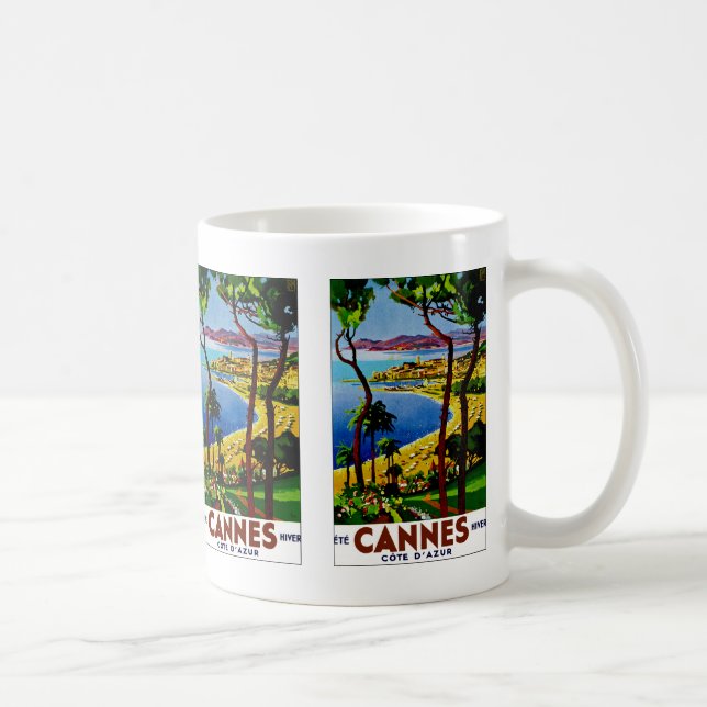 Mug Cannes - Côte d'Azur (Droite)