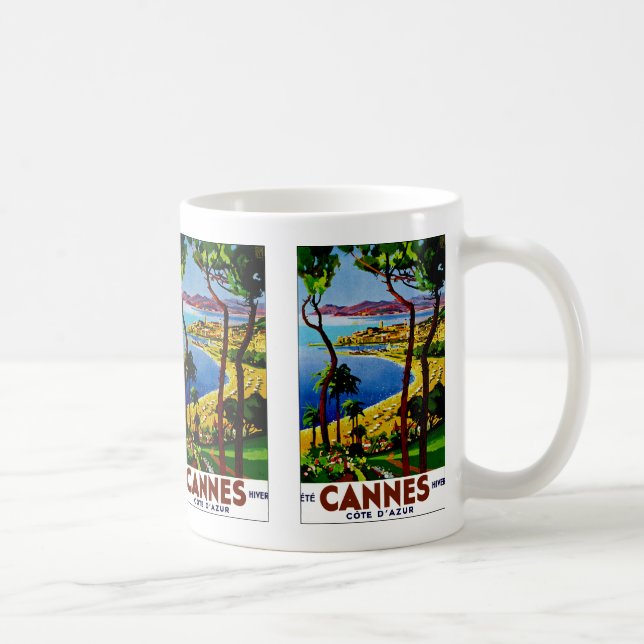 Mug Cannes ~ Côte d'Azur (Droite)