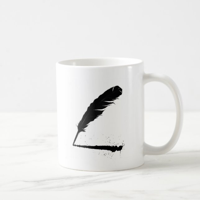 Mug Cannette avec l'encre (Droite)