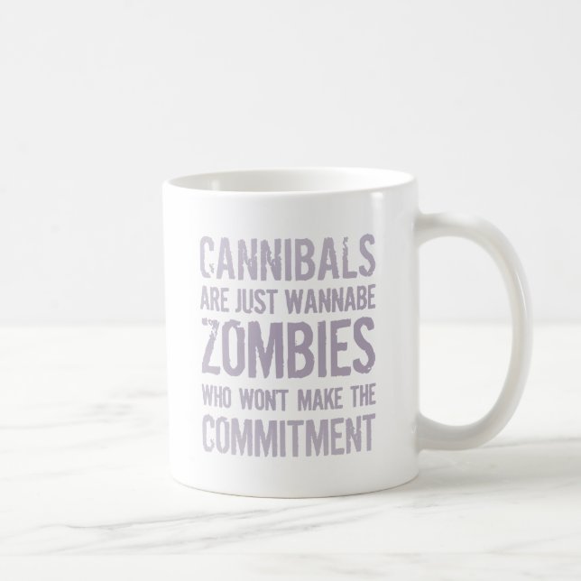 Mug Cannibales Wannabe Zombies (Droite)