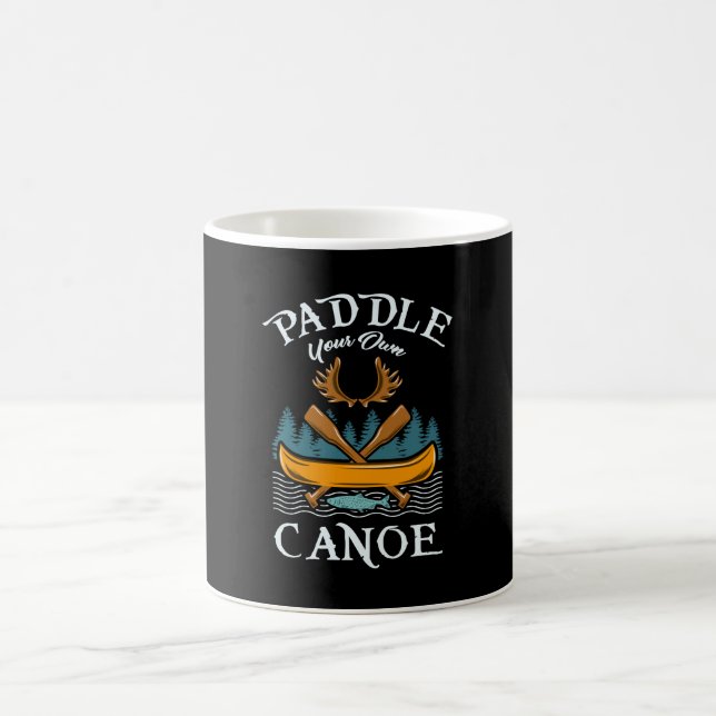 Mug Canoë - Pagayer votre propre canoé (Centre)