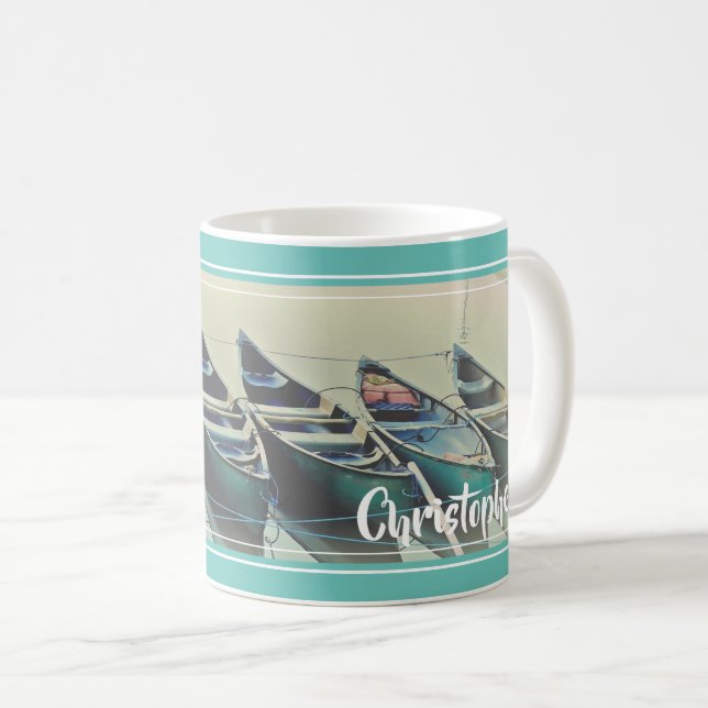 Mug Canoë personnalisé (Devant droit)