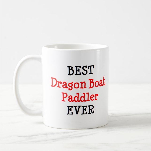 Mug canot de dragon paddler, meilleur (Gauche)