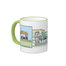 Canotage drôle Croc d'air comique