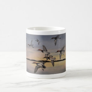 Mug Canvasbacks de coucher du soleil