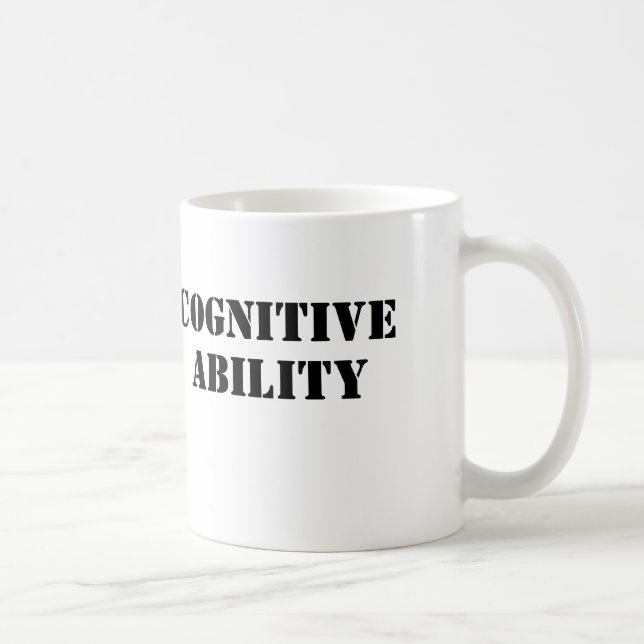 Mug Capacité cognitive (Droite)