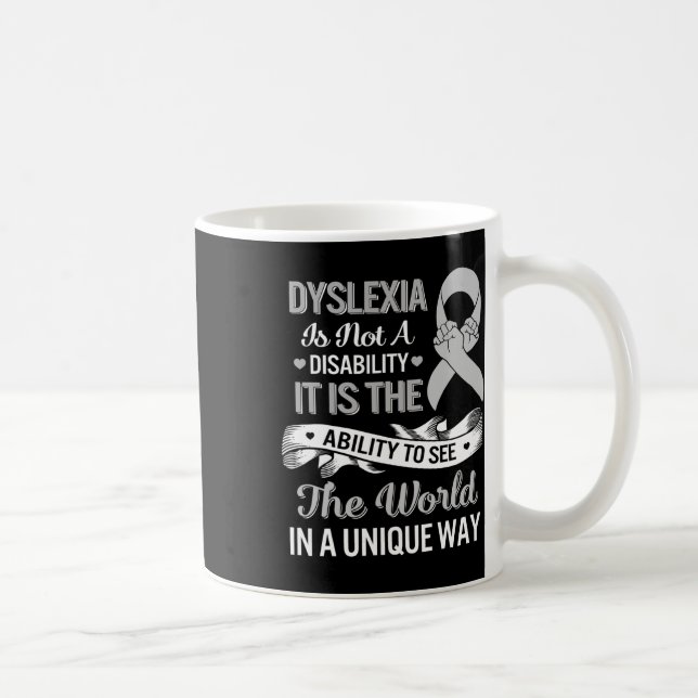 Mug Capacité de sensibilisation Voir Monde Unique Non  (Droite)