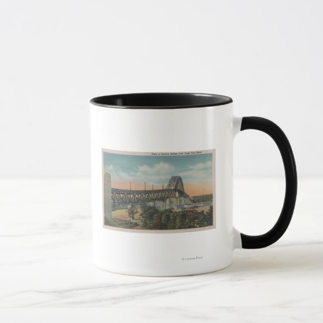 Mug Cape Cod, MassachusettsVue du pont Bourne (Droite)