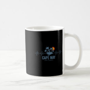 Mug Cape May Beach New Jersey Vintage des années 80 Su