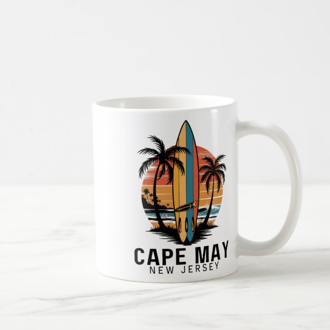 Mug Cape May Point State Park New Jersey Surfant Planc (Droite)