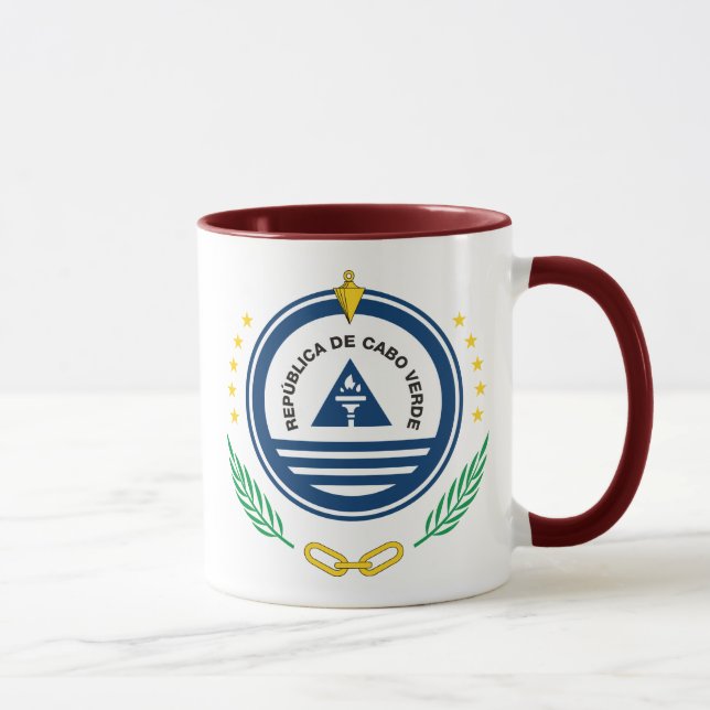 Mug cape verde emblème (Droite)