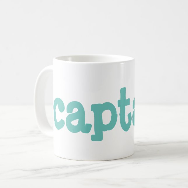 Mug capitaine (Devant gauche)