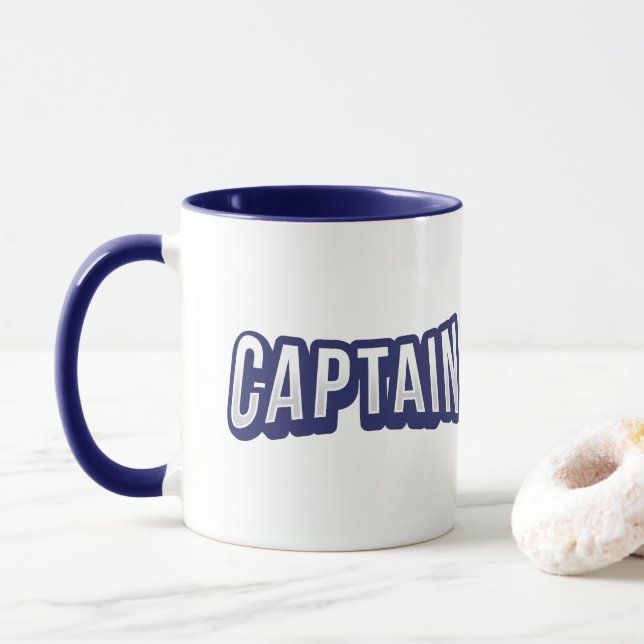 Mug Capitaine (Avec donut)