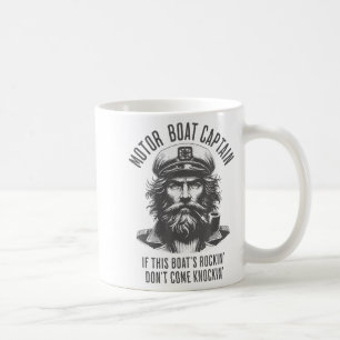 Mug capitaine de bateau à moteur si ce bateau tangue n