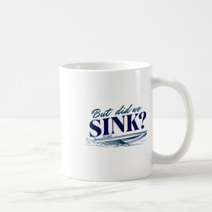 Mug Capitaine de bateau drôle