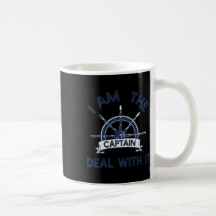 Mug Capitaine de bateau hommes femmes drôle voile pont