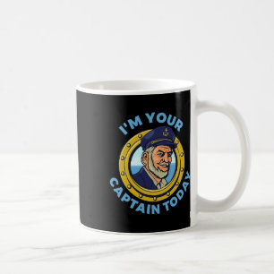 Mug Capitaine de voile de la vie en bateau Skipper Mar